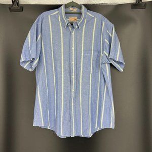 Vintage The Fox Collection Striped Button Down